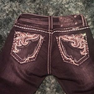 Miss me black skinny jeans